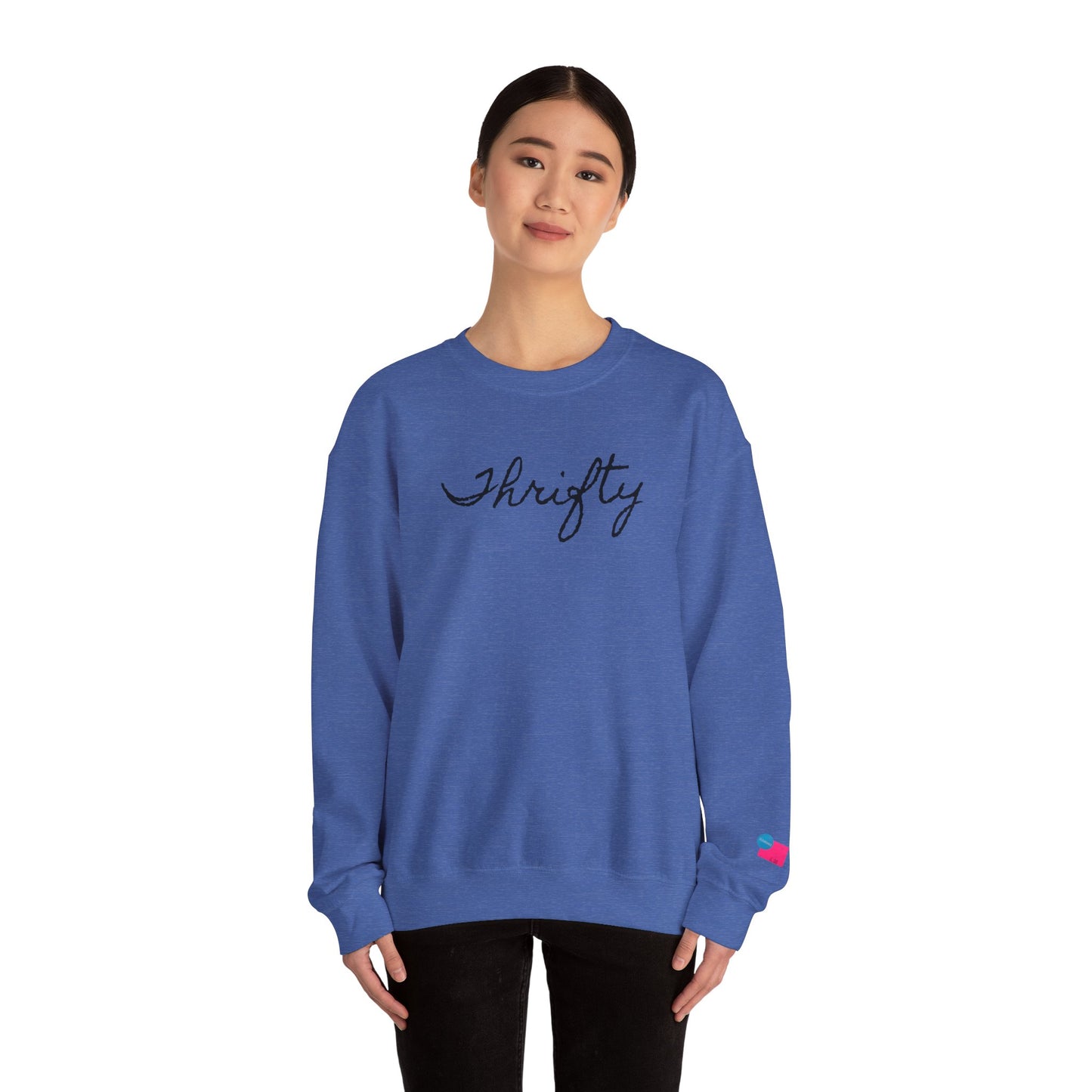 Thrifty Unisex Crewneck Sweatshirt - Comfortable Casual Wear