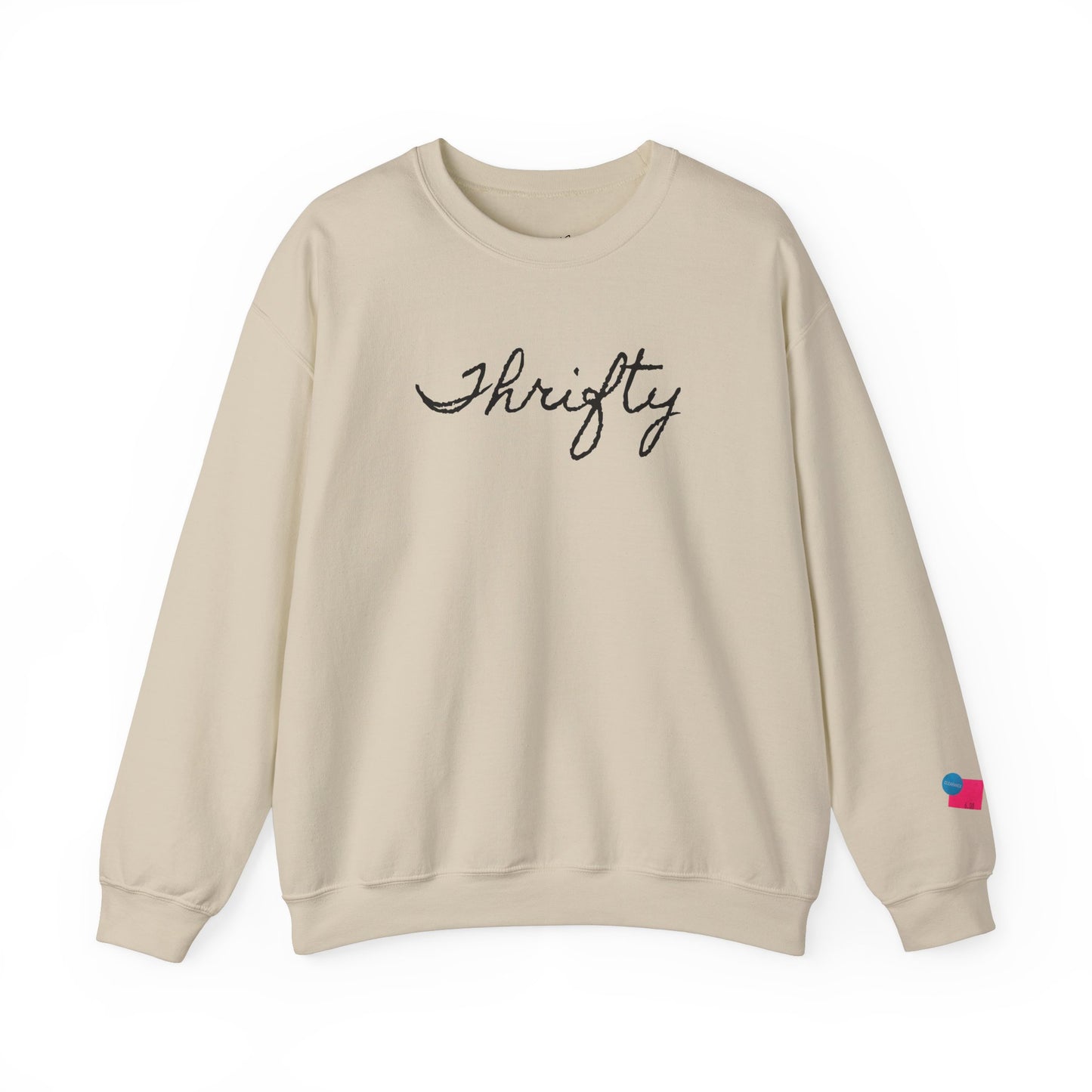 Thrifty Unisex Crewneck Sweatshirt - Comfortable Casual Wear