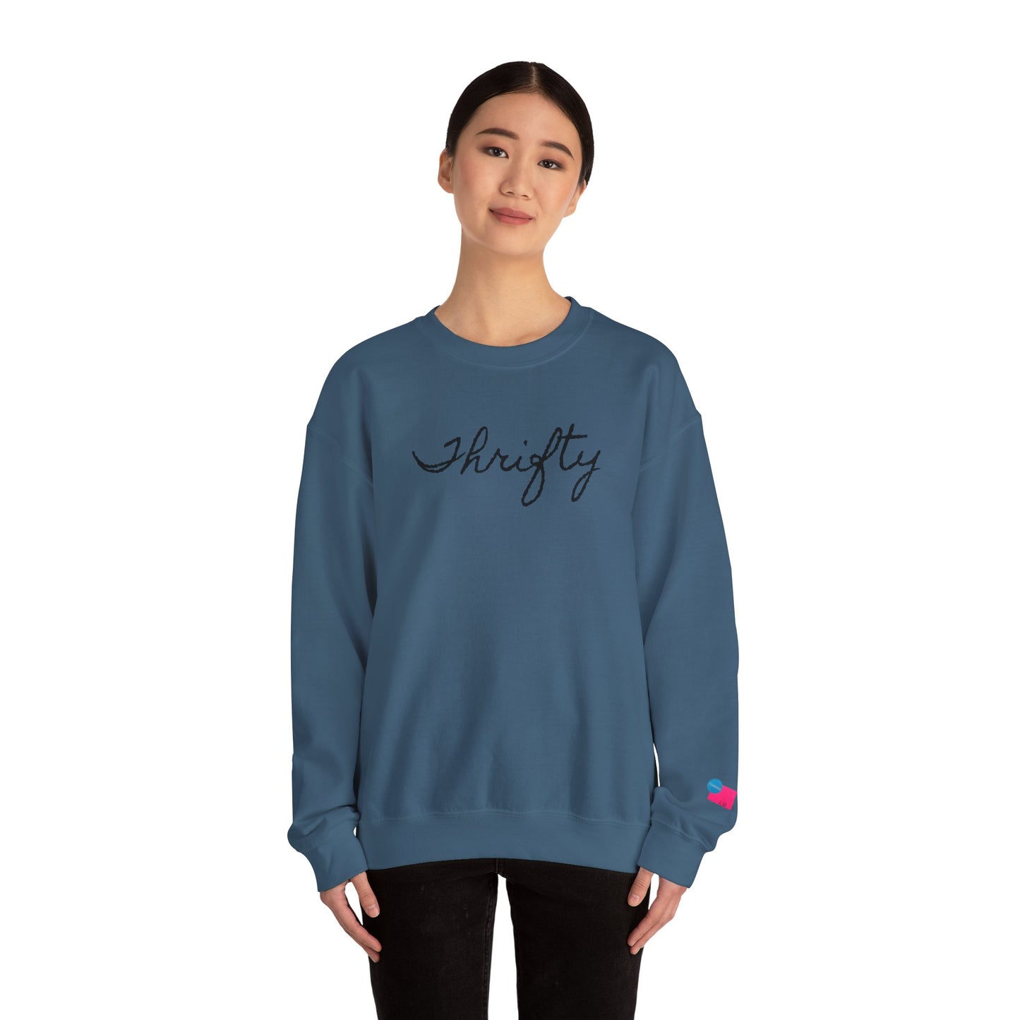 Thrifty Unisex Crewneck Sweatshirt - Comfortable Casual Wear