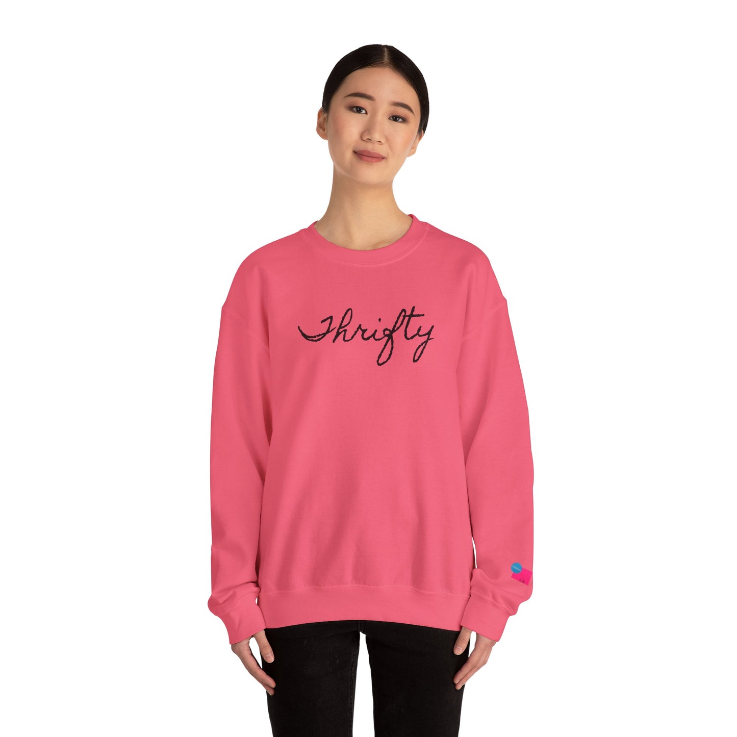 Thrifty Unisex Crewneck Sweatshirt - Comfortable Casual Wear