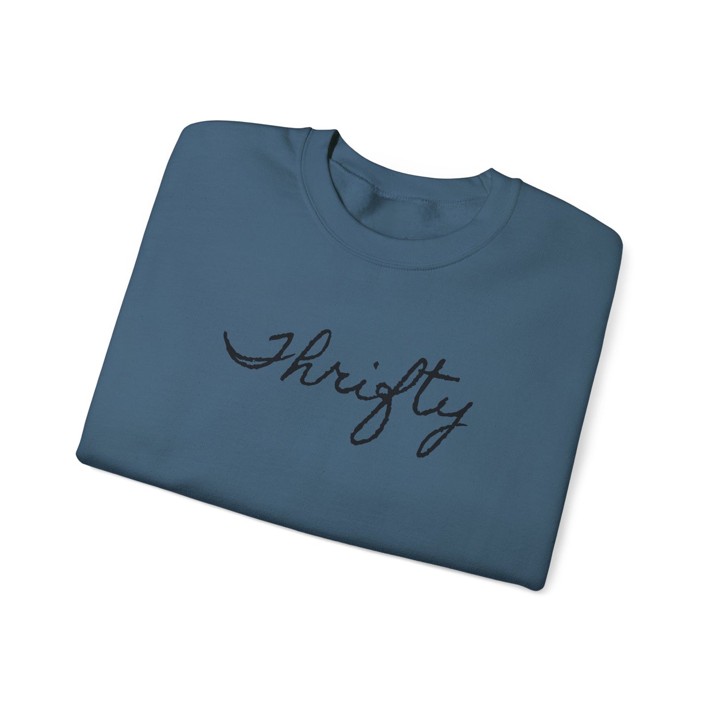 Thrifty Unisex Crewneck Sweatshirt - Comfortable Casual Wear