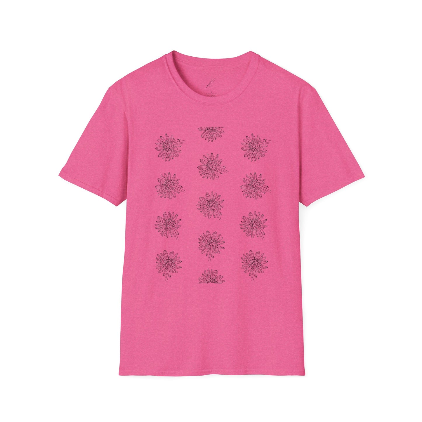 Botanical Floral Unisex Softstyle T-Shirt - Comfortable Nature-Inspired Design