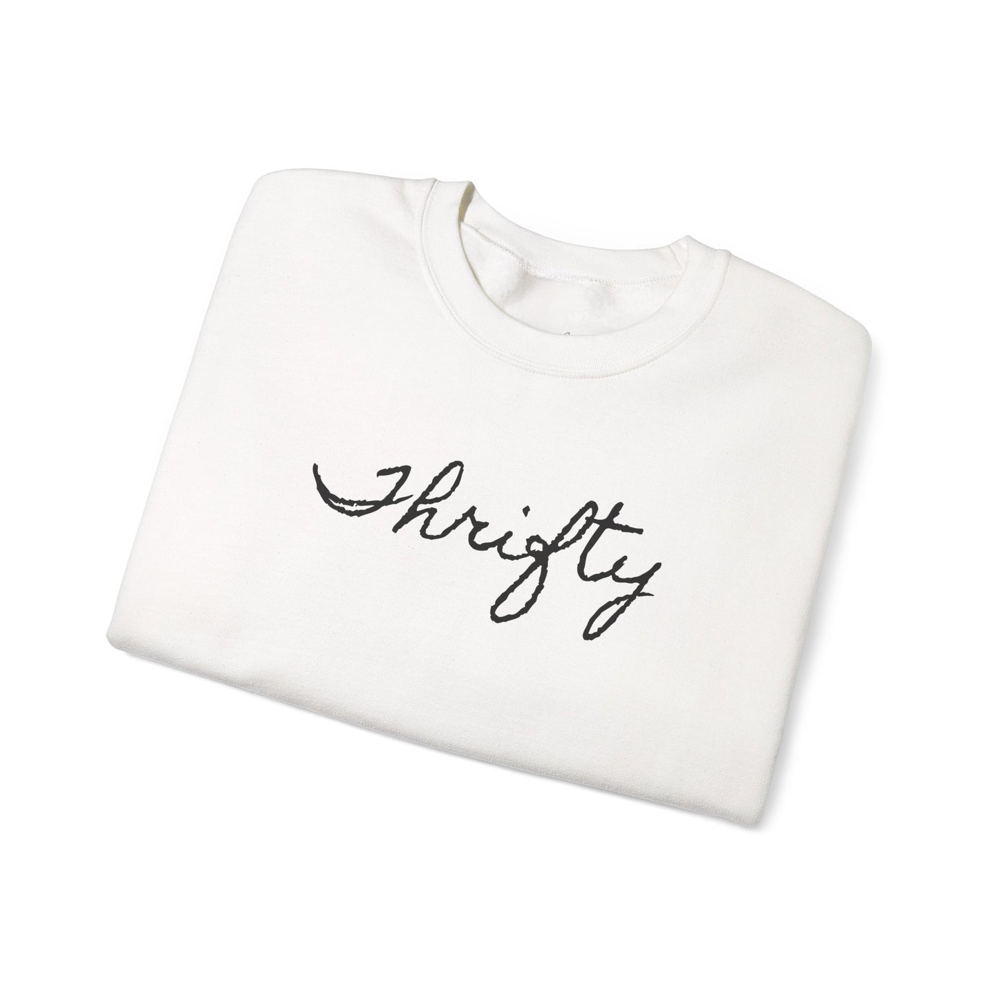 Thrifty Unisex Crewneck Sweatshirt - Comfortable Casual Wear
