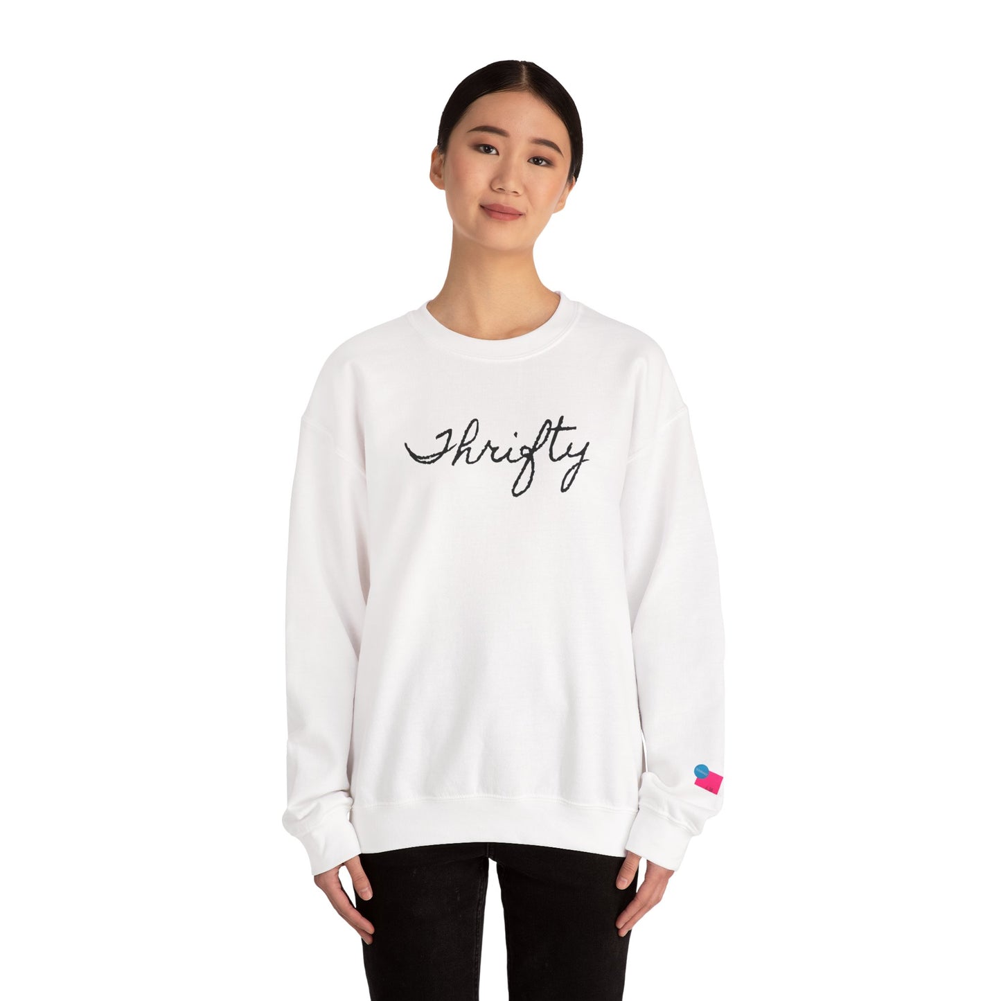 Thrifty Unisex Crewneck Sweatshirt - Comfortable Casual Wear