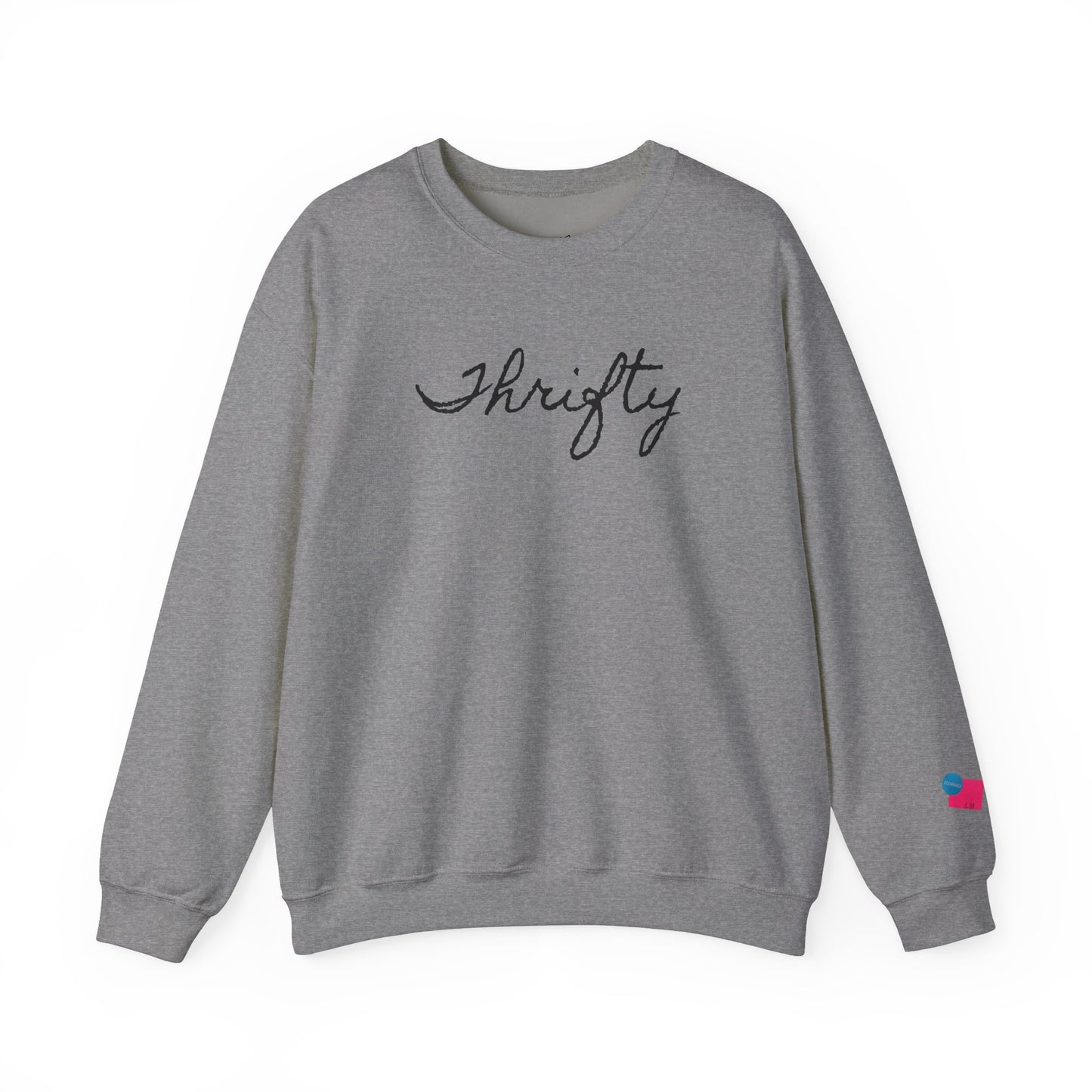 Thrifty Unisex Crewneck Sweatshirt - Comfortable Casual Wear