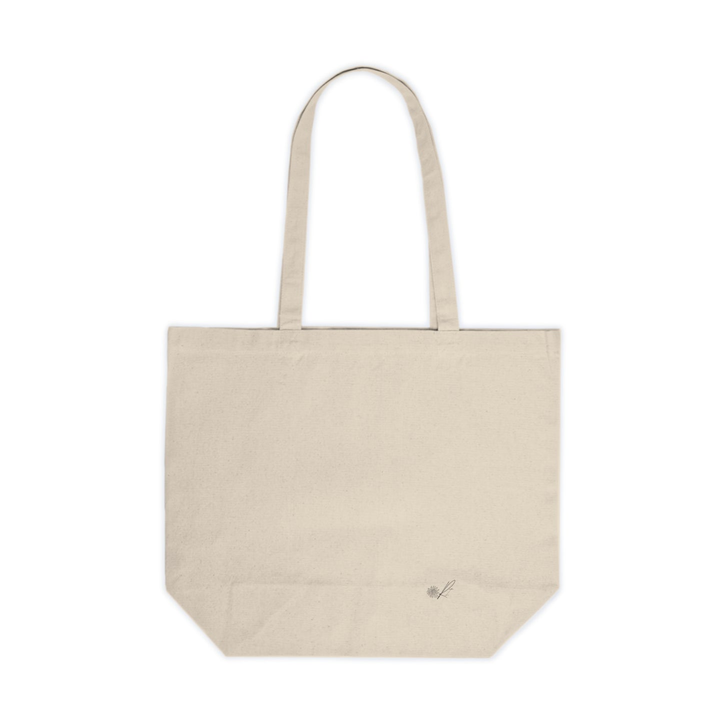 Eco-Friendly Canvas Shopping Tote - 'Thrifty' Design
