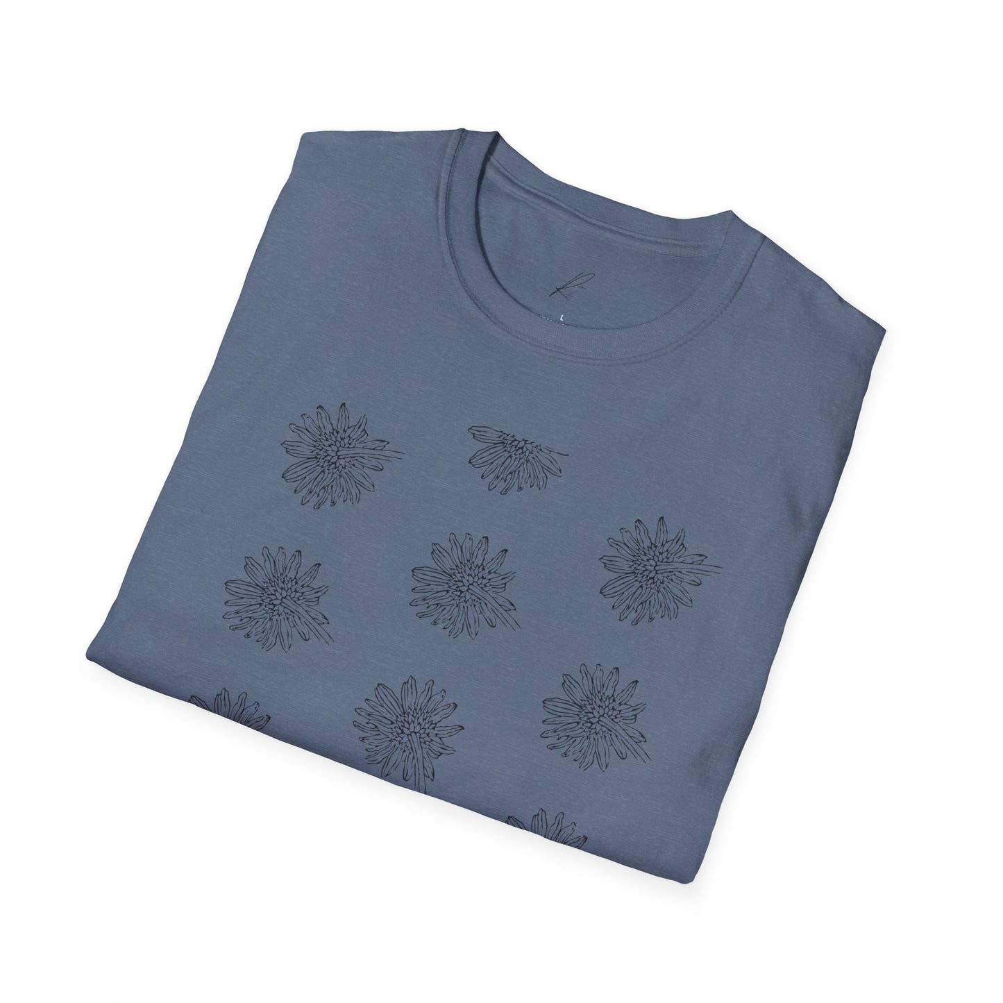 Botanical Floral Unisex Softstyle T-Shirt - Comfortable Nature-Inspired Design