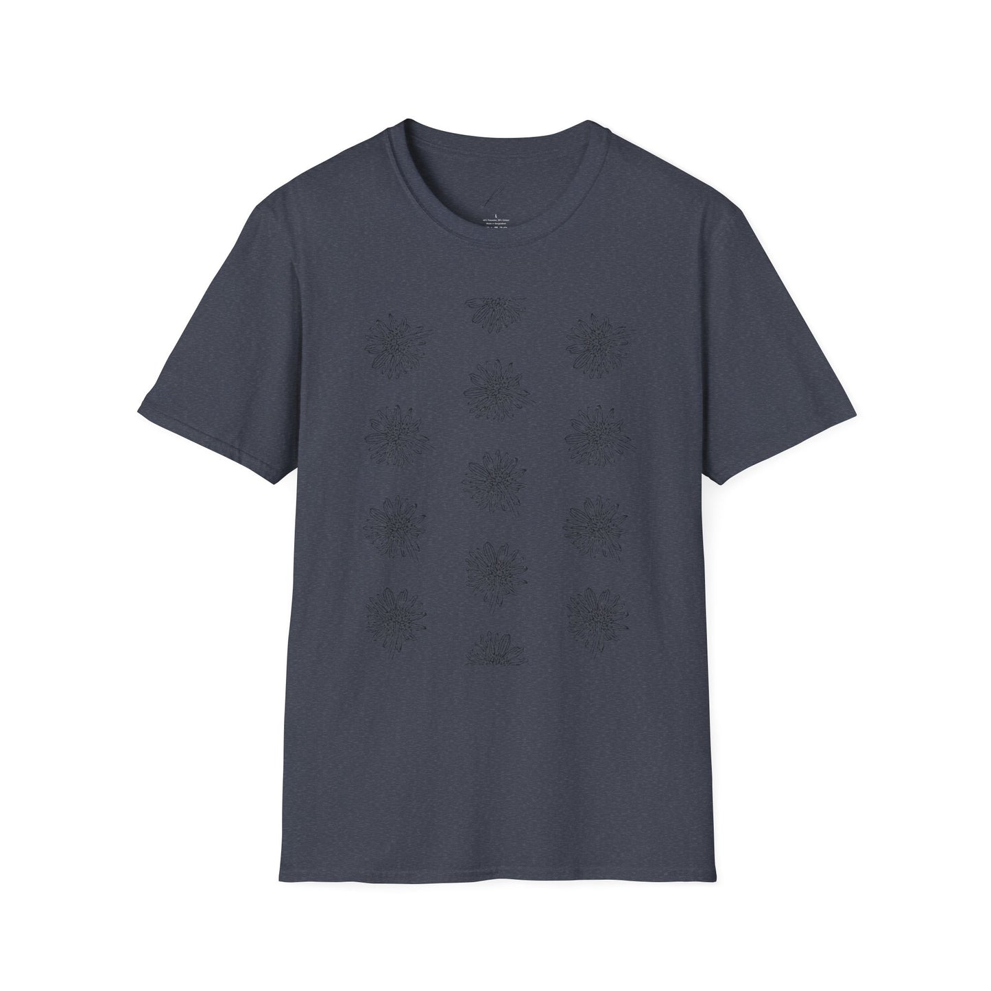 Botanical Floral Unisex Softstyle T-Shirt - Comfortable Nature-Inspired Design
