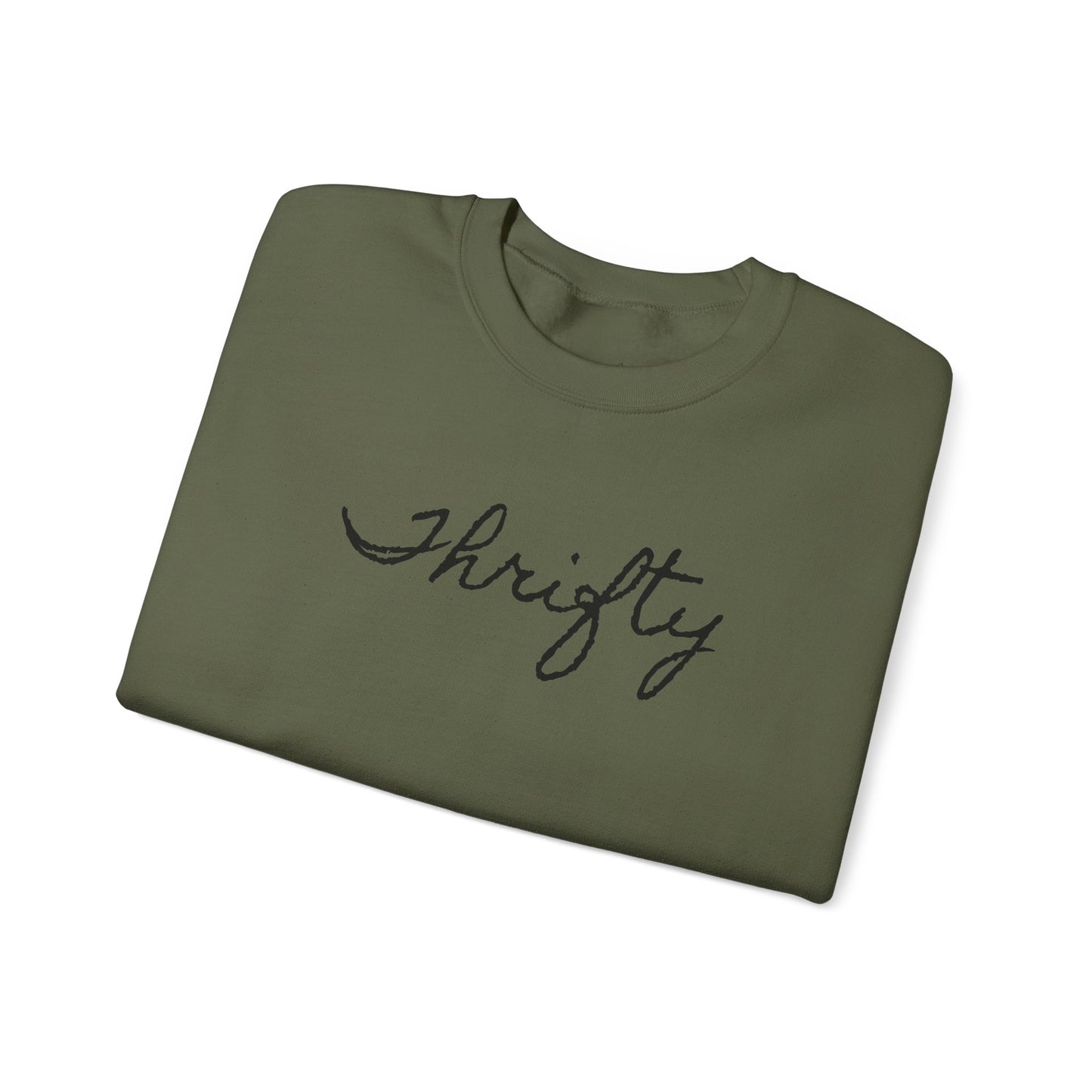 Thrifty Unisex Crewneck Sweatshirt - Comfortable Casual Wear