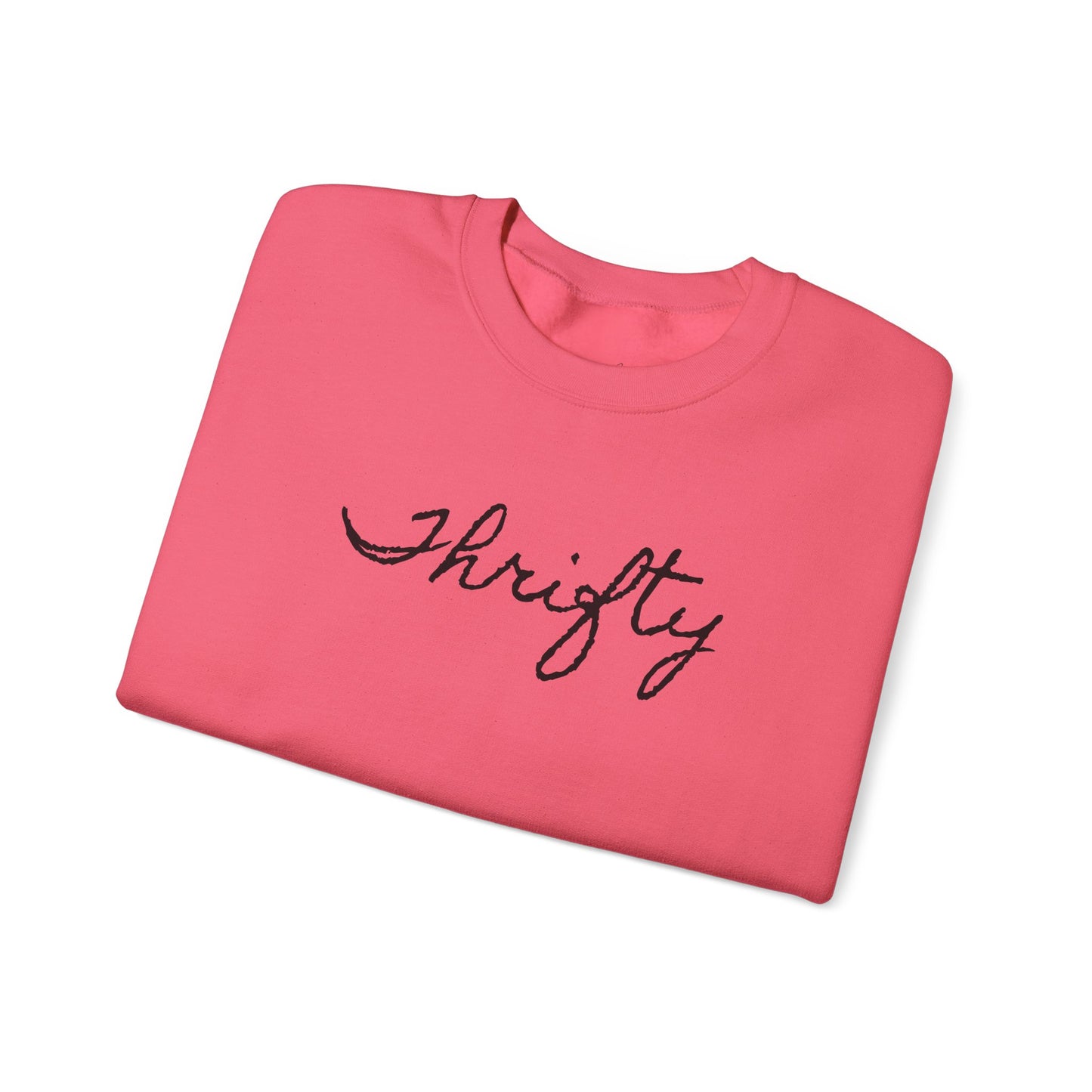 Thrifty Unisex Crewneck Sweatshirt - Comfortable Casual Wear