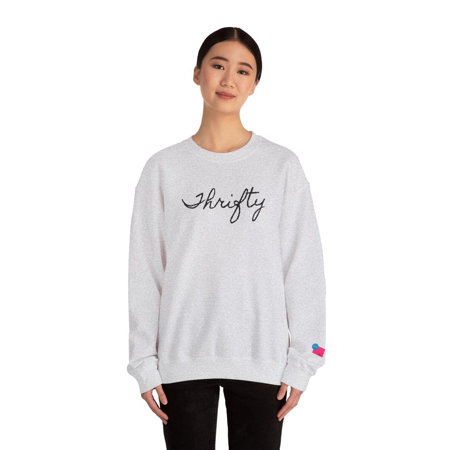 Thrifty Unisex Crewneck Sweatshirt - Comfortable Casual Wear