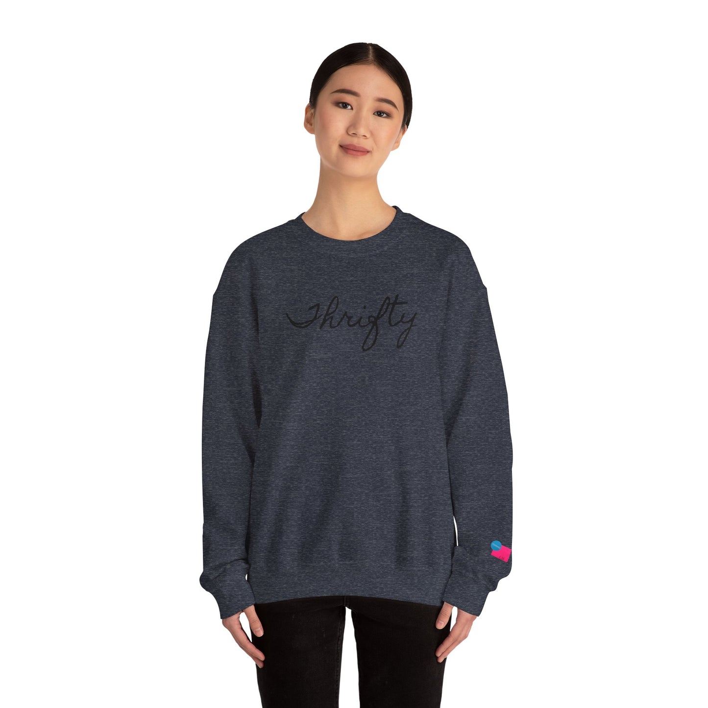 Thrifty Unisex Crewneck Sweatshirt - Comfortable Casual Wear