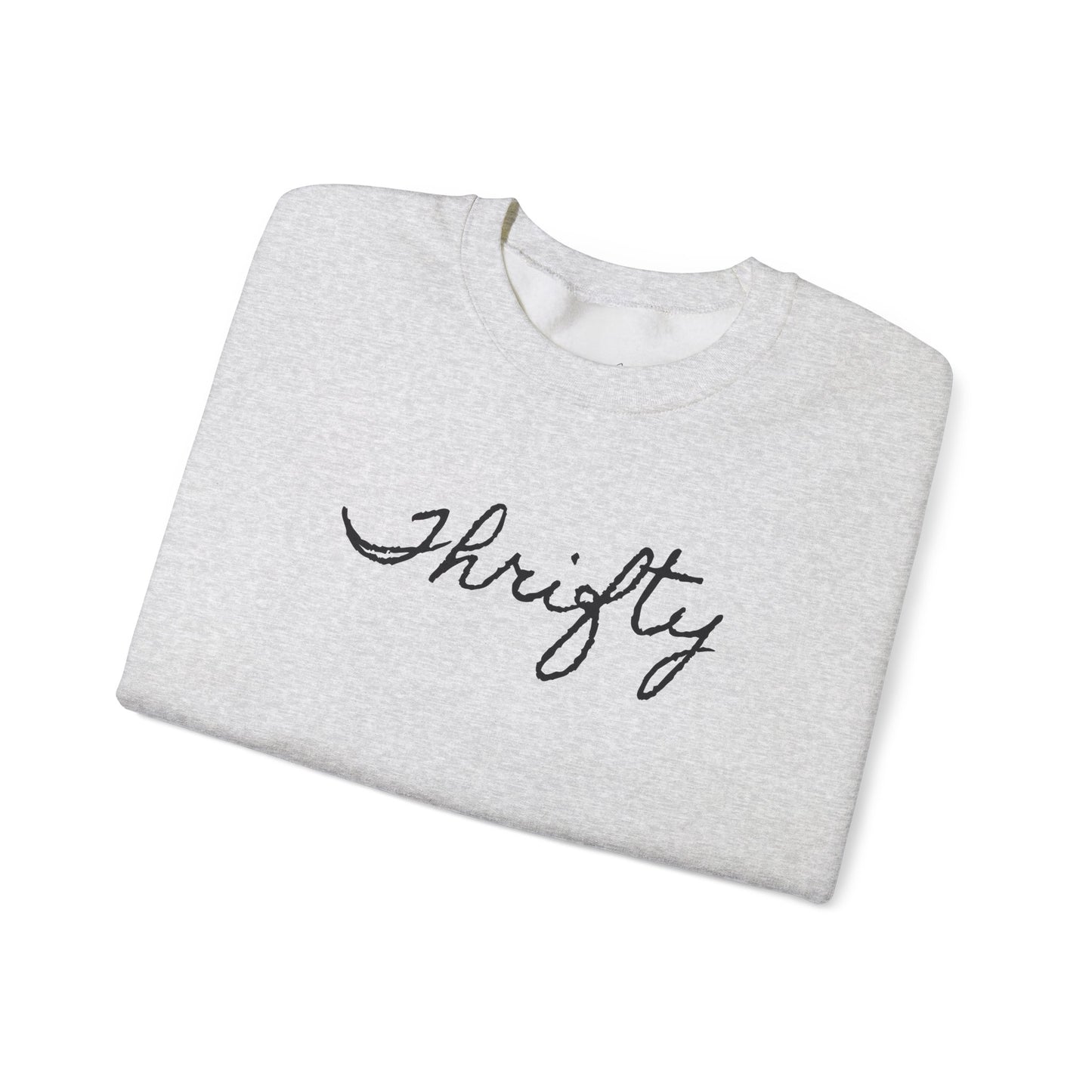 Thrifty Unisex Crewneck Sweatshirt - Comfortable Casual Wear