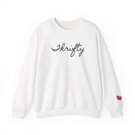 Thrifty Unisex Crewneck Sweatshirt - Comfortable Casual Wear