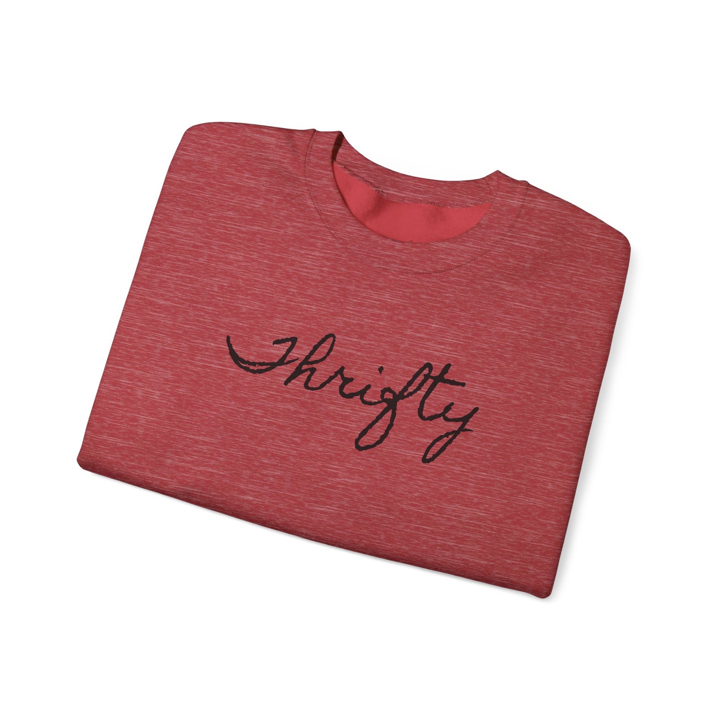Thrifty Unisex Crewneck Sweatshirt - Comfortable Casual Wear