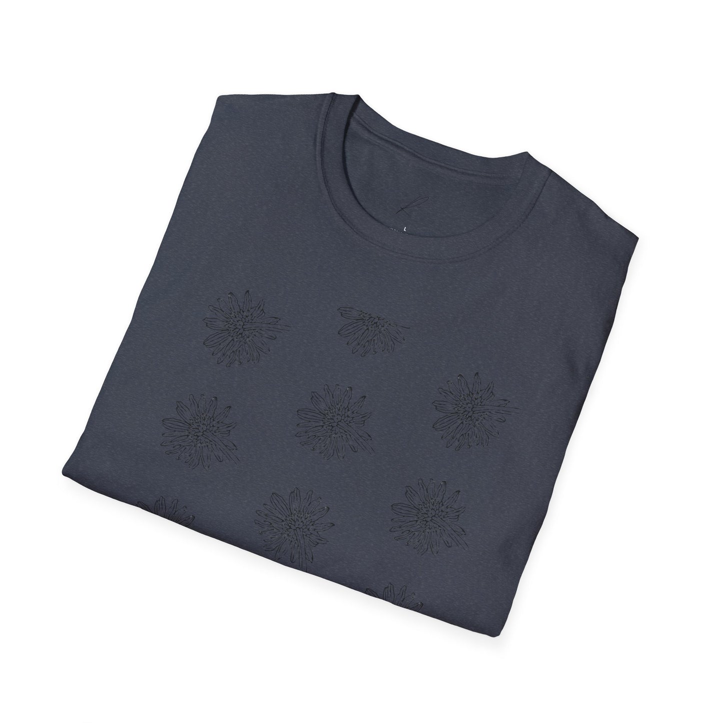 Botanical Floral Unisex Softstyle T-Shirt - Comfortable Nature-Inspired Design