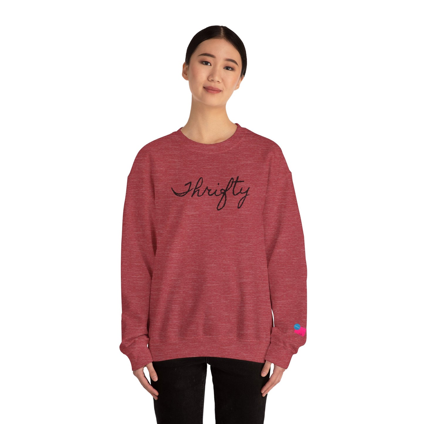Thrifty Unisex Crewneck Sweatshirt - Comfortable Casual Wear