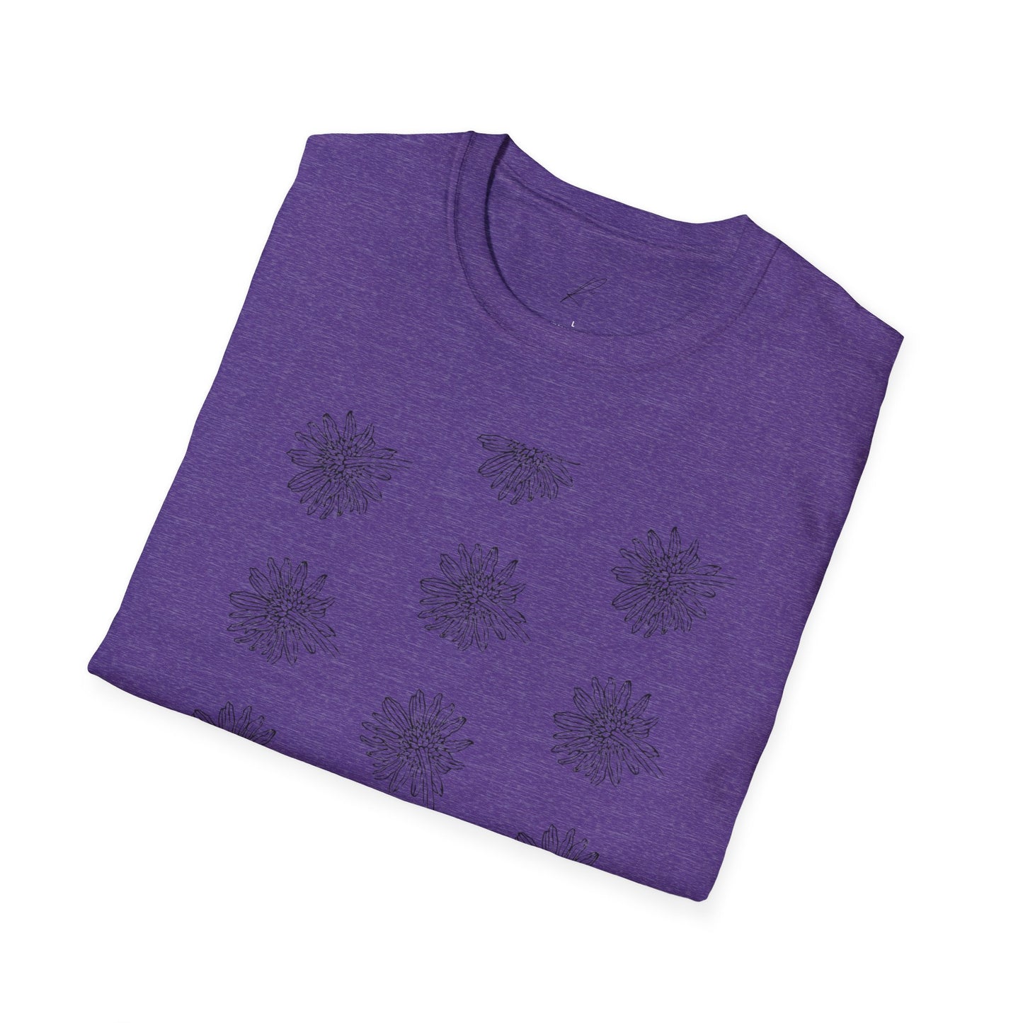 Botanical Floral Unisex Softstyle T-Shirt - Comfortable Nature-Inspired Design